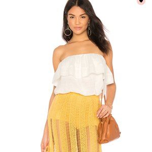 Jen's Pirate Booty Strapless Crop Top SZ MD/LG